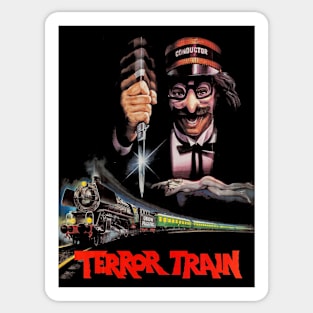TERROR TRAIN Italian Poster 1980 Sticker